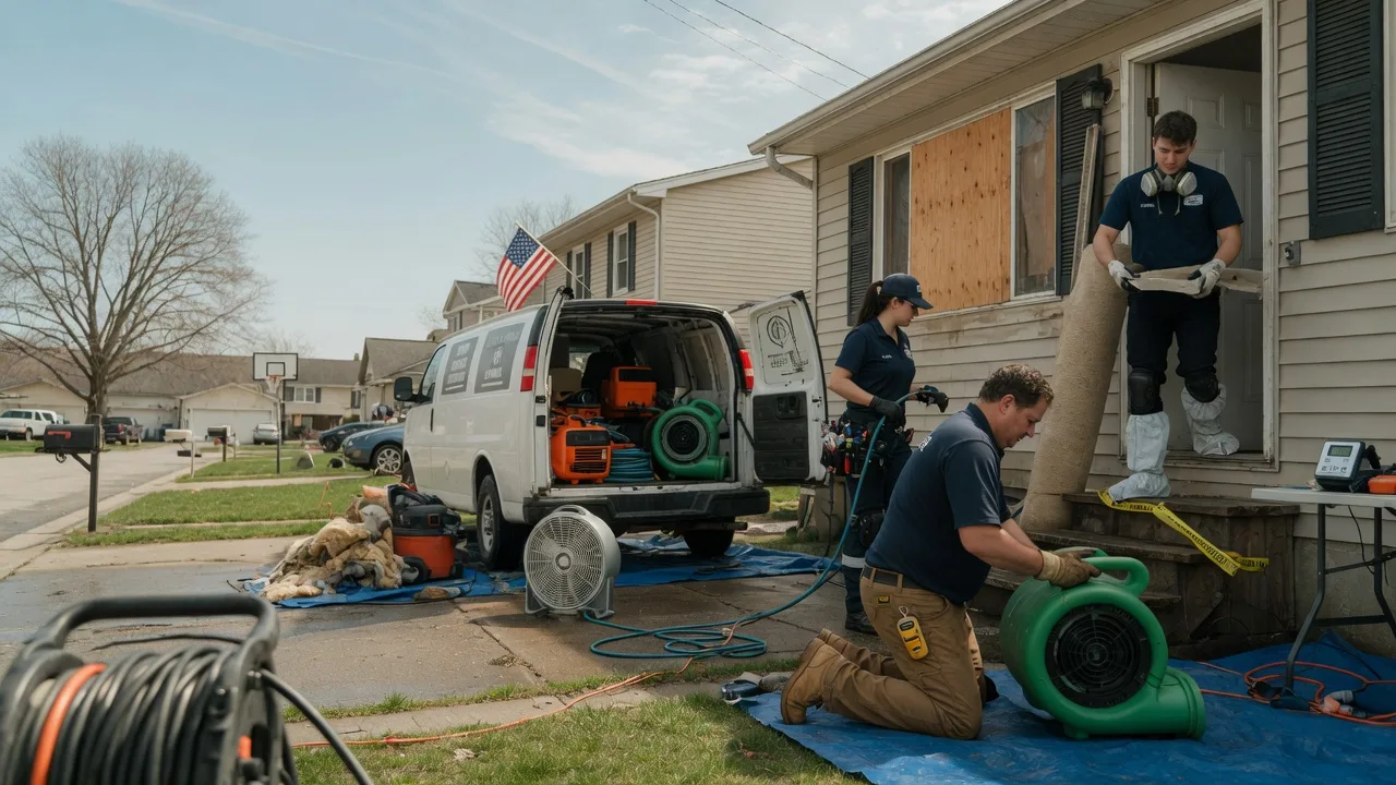 Water Damage Restoration in Russell, IA near me